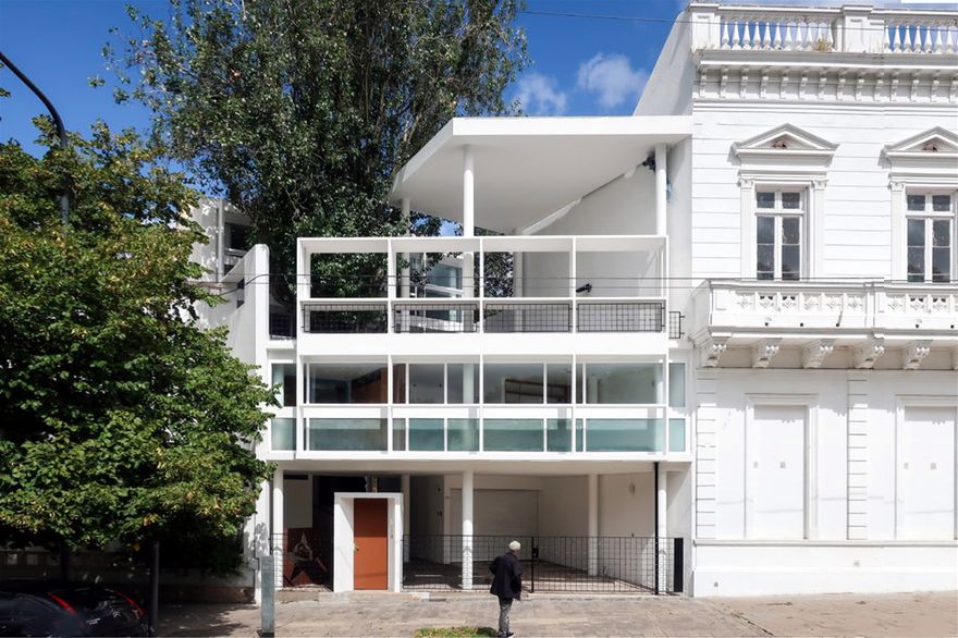 Casa Curuchet at La Plata, Argentina by Le Corbusier built 1948