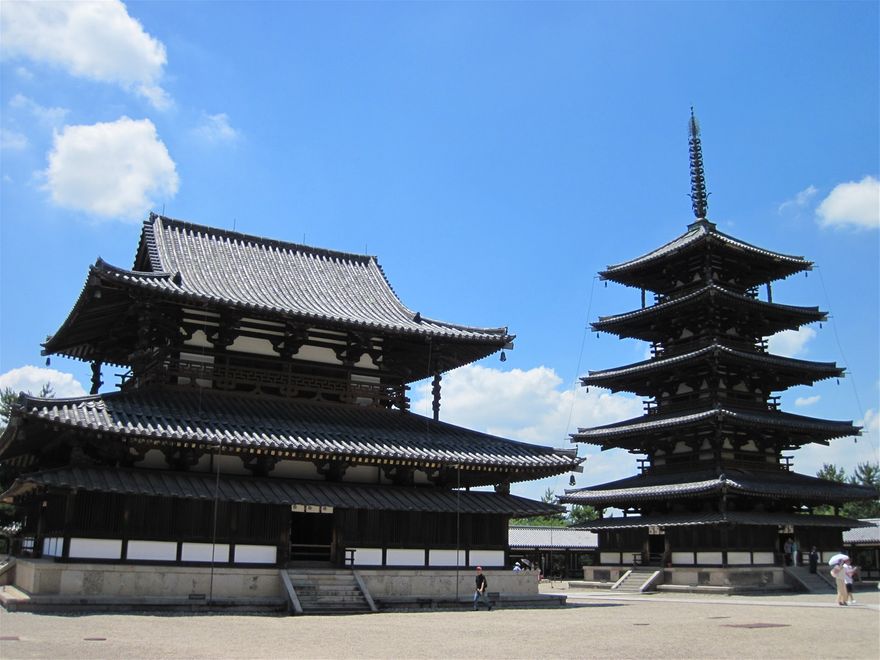 Horyuji Temple at Nara 670 A.D.