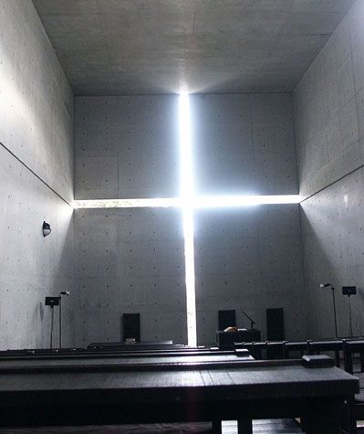 Church of Light by Tadao Ando at Ibaraki 1989