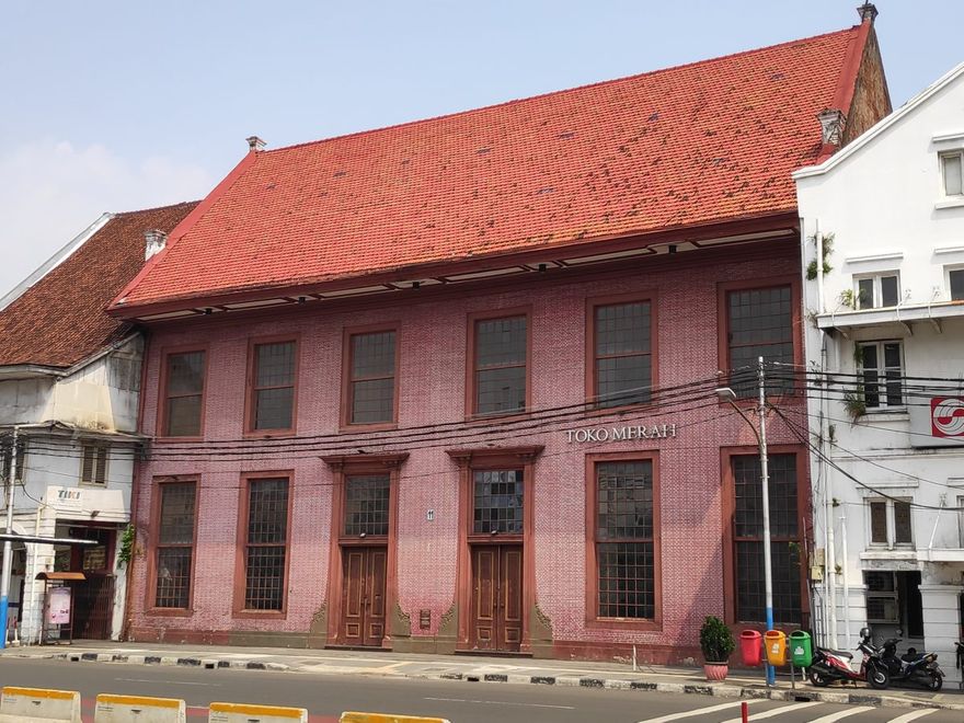 Old Houses in Batavia (Jakarta) in Java