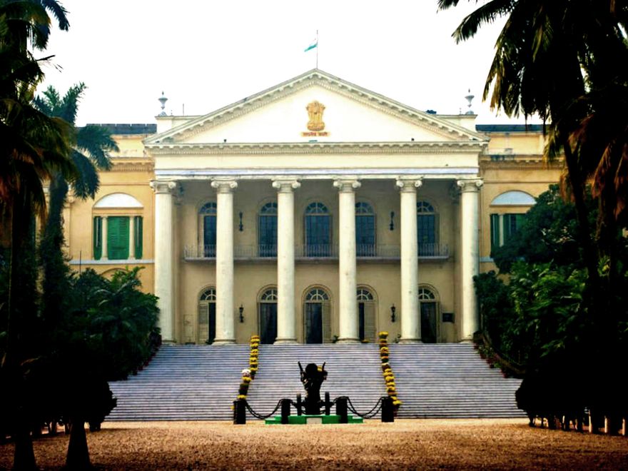 Raj Bhavan at Calcutta, Architect Charles Wyatt,  built 1799-1803 A.D.