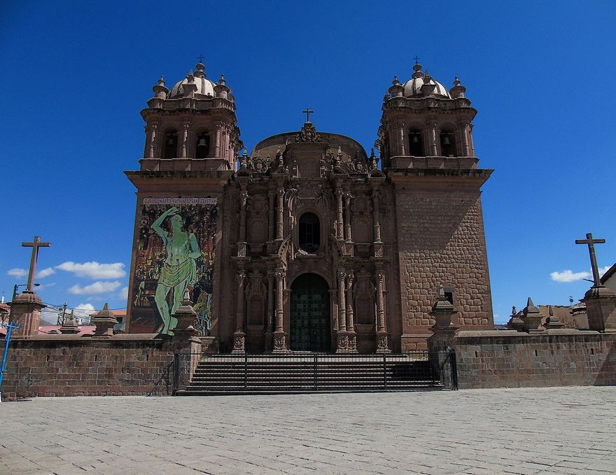 Church of San Sebastian at Cuzco built from mid-1560s and completed in 1799  A.D..