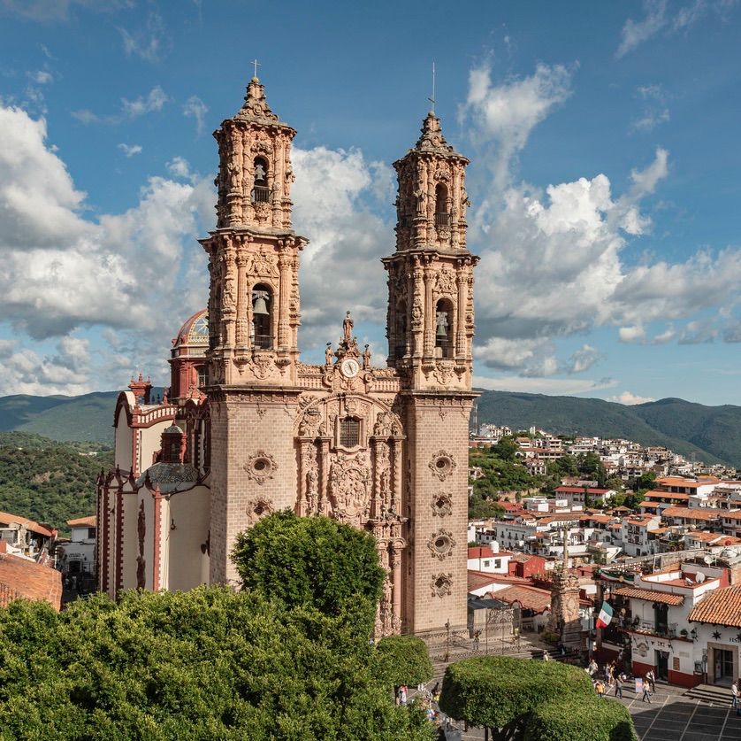 Santa Prisca in Taxco, built from 1751 to 1758 A.D.