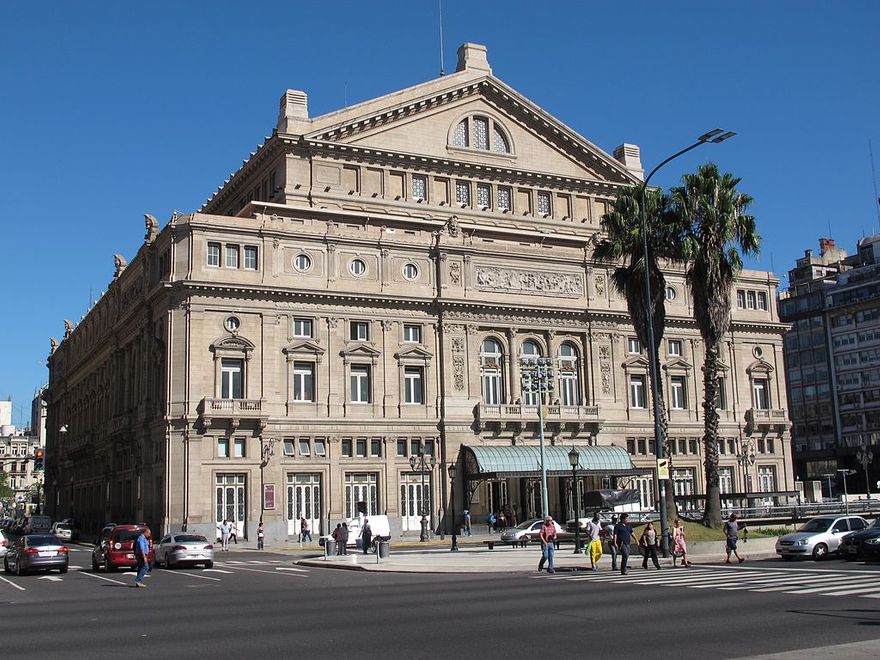 Buenos Aires  Teatro Colon Opera (1872), by Francesco Tamburini & Emilio Landois