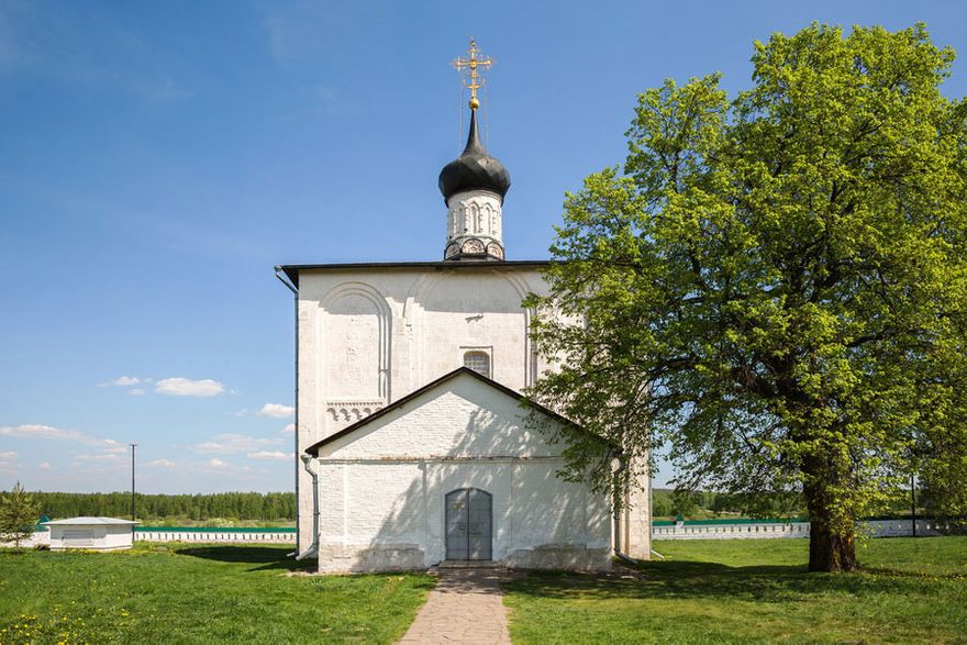 Saint Boris and Gleb Church commissioned by Yuri Dolgoruky, in Kideksha near Suzdal 1152 A.D.