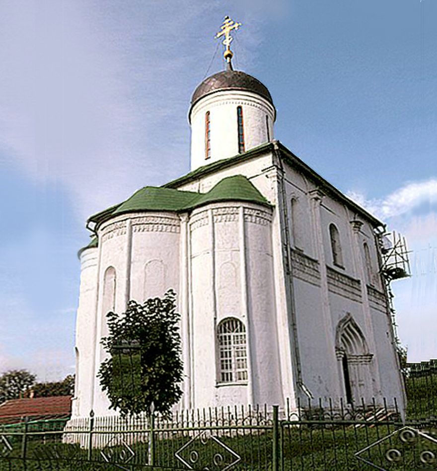 Assumption Cathedral in Zvenigorod (possibly in 1399 A.D.),
