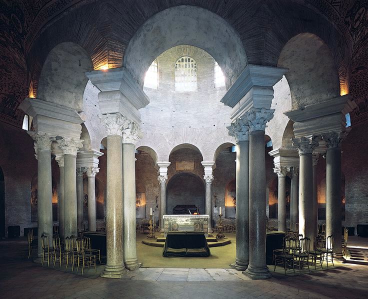 Santa Costanza at Rome, Interior, 4th. Century A.D.