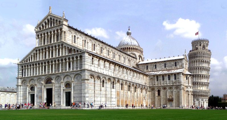 Cathedral Group at Pisa, Italy 1118 A.D.