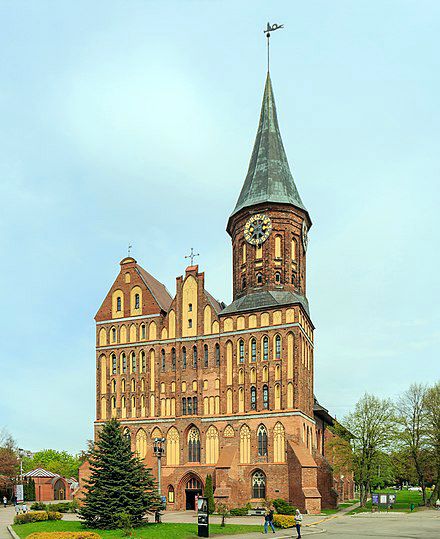 Königsberg Cathedral, now called Kaliningrad, Russia (c.1330-1380 A.D.)