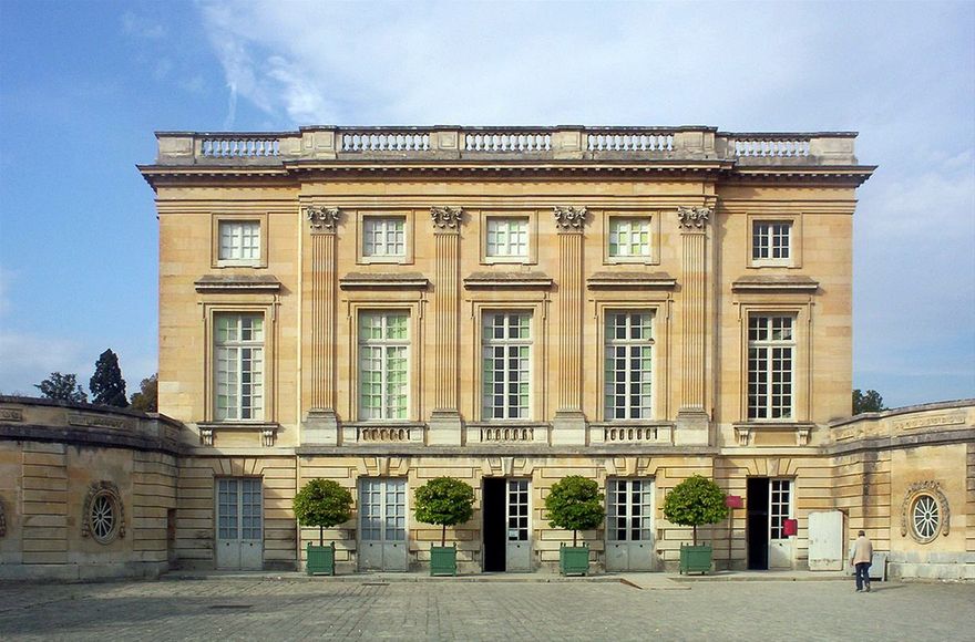 Le Petit Trianon (Versailles, France), 1764 A.D., by Ange-Jacques Gabriel