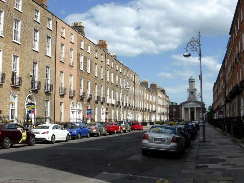 Georgian Terrace Houses, in Mount Street Upper, Dublin,1714–1830 A.D.